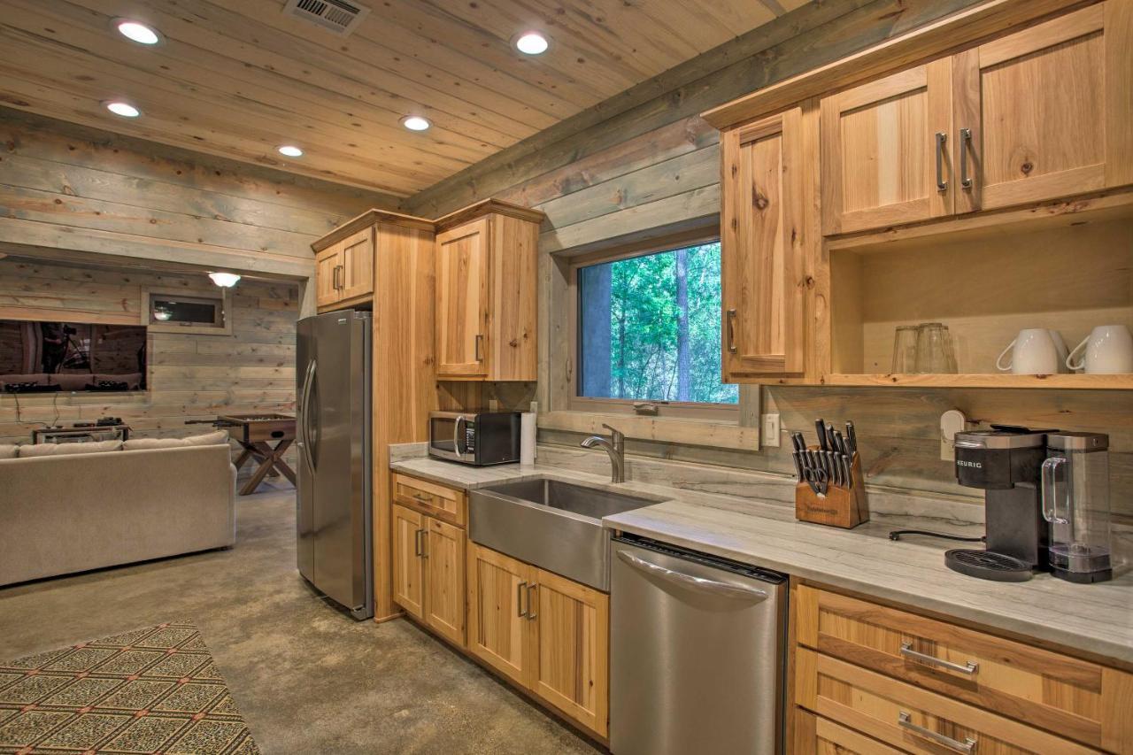 Luxe Broken Bow Cabin Game Room, Fire Pit And Deck! Esterno foto